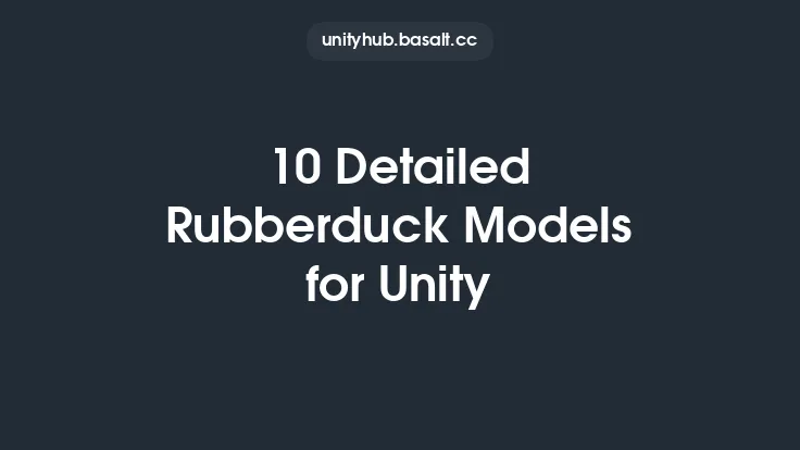 10 Detailed Rubberduck Models for Unity Thumbnail
