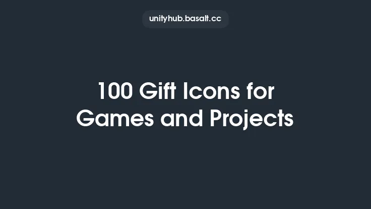 100 Gift Icons for Games and Projects Thumbnail