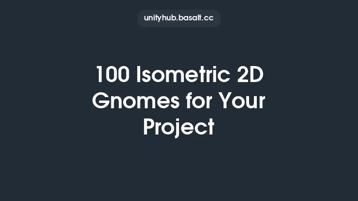 100 Isometric 2D Gnomes for Your Project Thumbnail