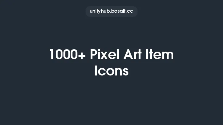 1000+ Pixel Art Item Icons Thumbnail