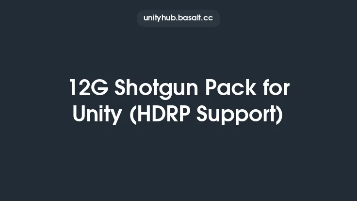12G Shotgun Pack for Unity (HDRP Support) Thumbnail