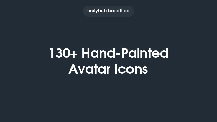 130+ Hand-Painted Avatar Icons Thumbnail