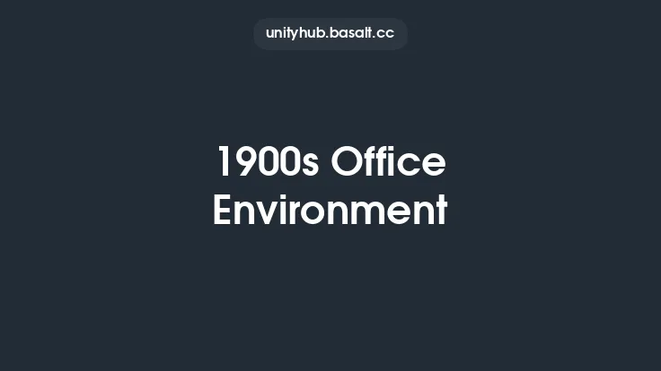 1900s Office Environment Thumbnail