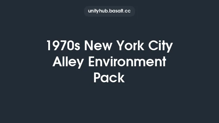 1970s New York City Alley Environment Pack Thumbnail