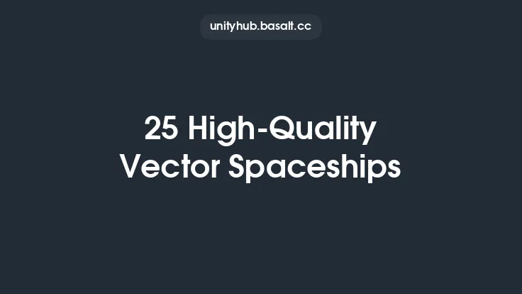 25 High-Quality Vector Spaceships Thumbnail