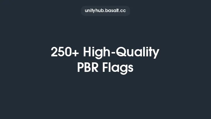 250+ High-Quality PBR Flags Thumbnail
