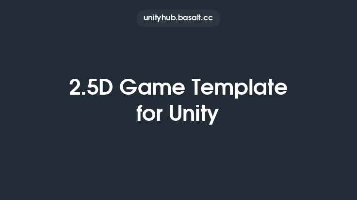 2.5D Game Template for Unity Thumbnail