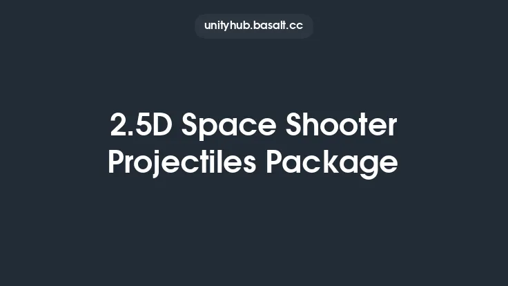2.5D Space Shooter Projectiles Package Thumbnail