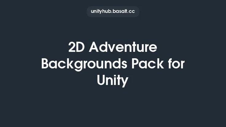 2D Adventure Backgrounds Pack for Unity Thumbnail