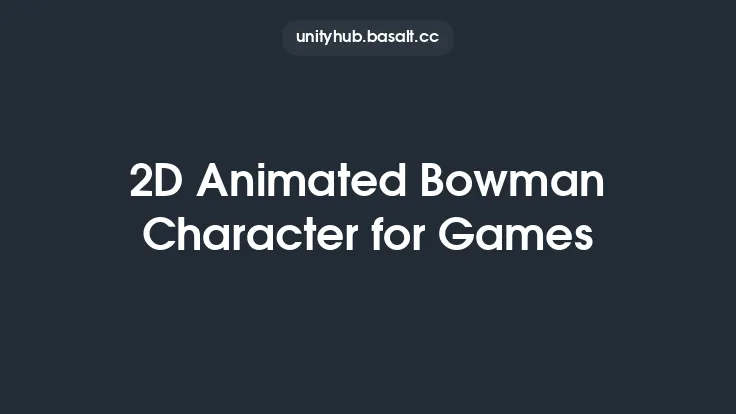 2D Animated Bowman Character for Games Thumbnail