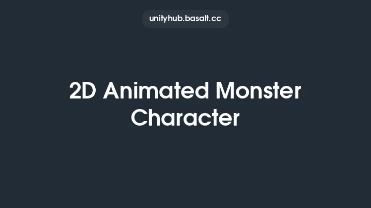 2D Animated Monster Character Thumbnail