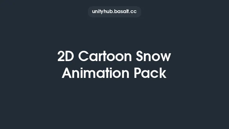 2D Cartoon Snow Animation Pack Thumbnail