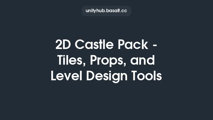 2D Castle Pack - Tiles, Props, and Level Design Tools Thumbnail