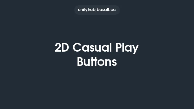 2D Casual Play Buttons Thumbnail