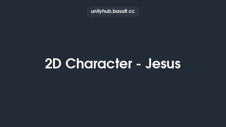 2D Character - Jesus Thumbnail