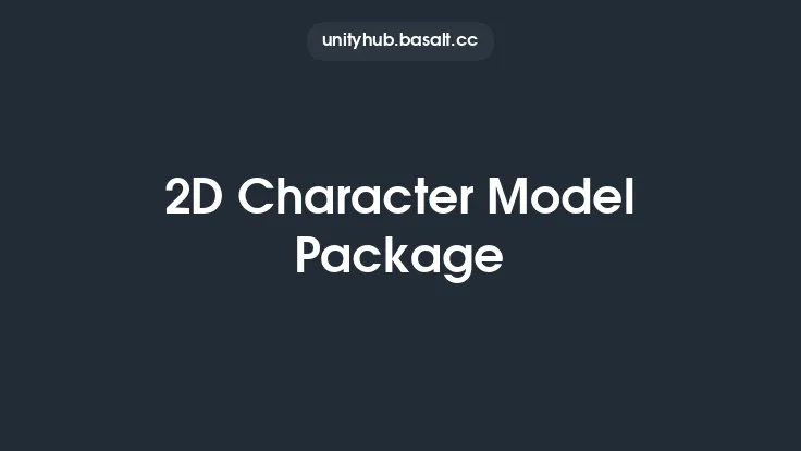 2D Character Model Package Thumbnail