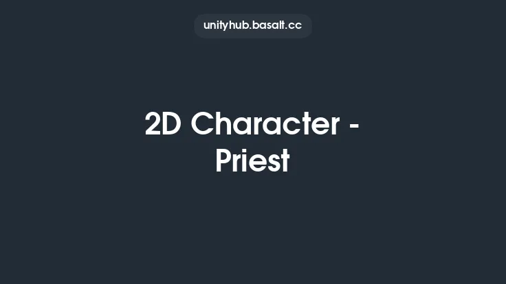 2D Character - Priest Thumbnail