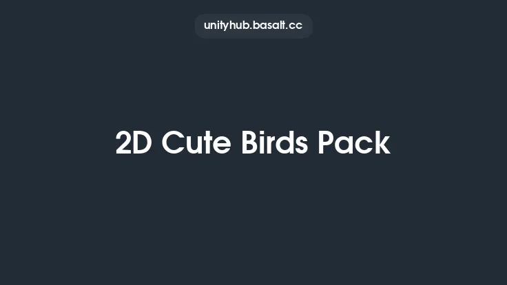 2D Cute Birds Pack Thumbnail
