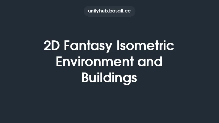 2D Fantasy Isometric Environment and Buildings Thumbnail