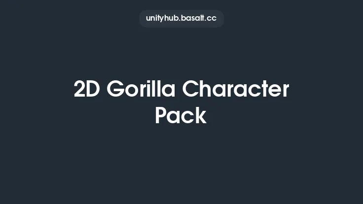 2D Gorilla Character Pack Thumbnail