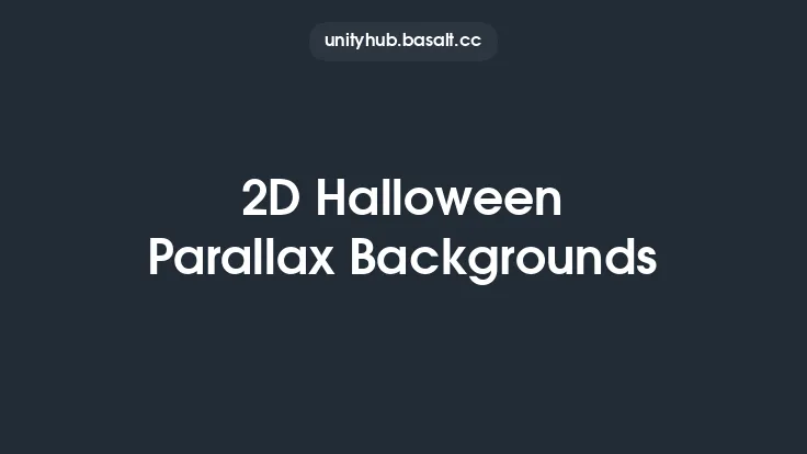 2D Halloween Parallax Backgrounds Thumbnail