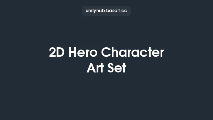 2D Hero Character Art Set Thumbnail