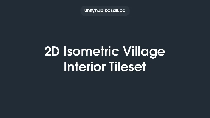 2D Isometric Village Interior Tileset Thumbnail