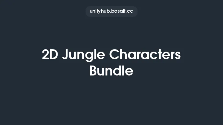 2D Jungle Characters Bundle Thumbnail