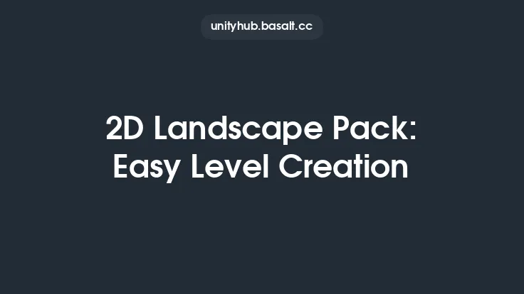 2D Landscape Pack: Easy Level Creation Thumbnail