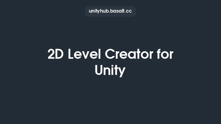 2D Level Creator for Unity Thumbnail