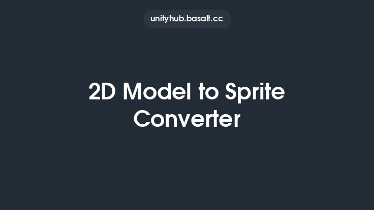 2D Model to Sprite Converter Thumbnail