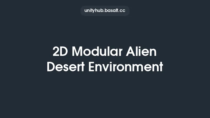2D Modular Alien Desert Environment Thumbnail