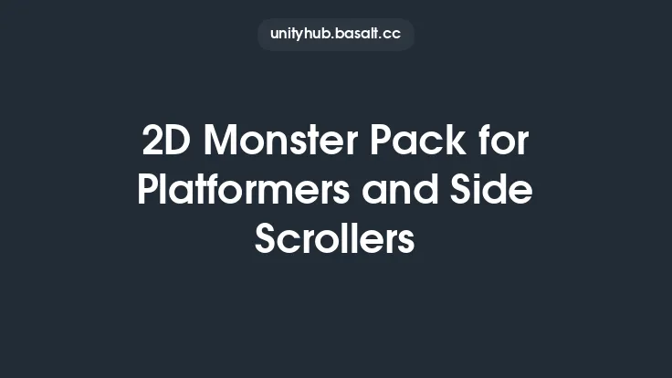 2D Monster Pack for Platformers and Side Scrollers Thumbnail