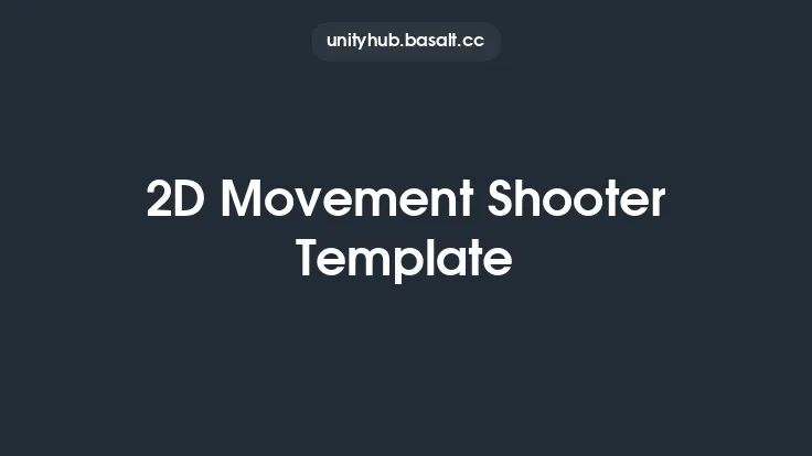 2D Movement Shooter Template Thumbnail