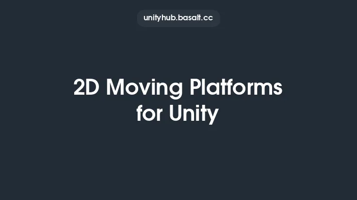2D Moving Platforms for Unity Thumbnail