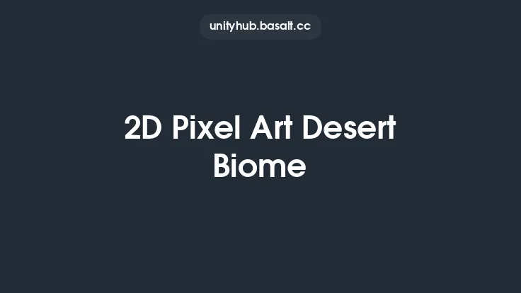 2D Pixel Art Desert Biome Thumbnail
