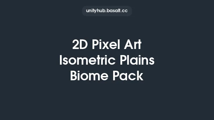 2D Pixel Art Isometric Plains Biome Pack Thumbnail