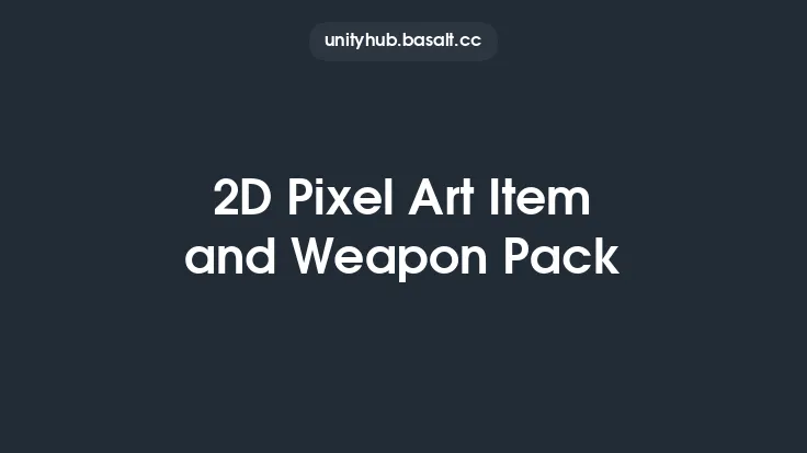 2D Pixel Art Item and Weapon Pack Thumbnail