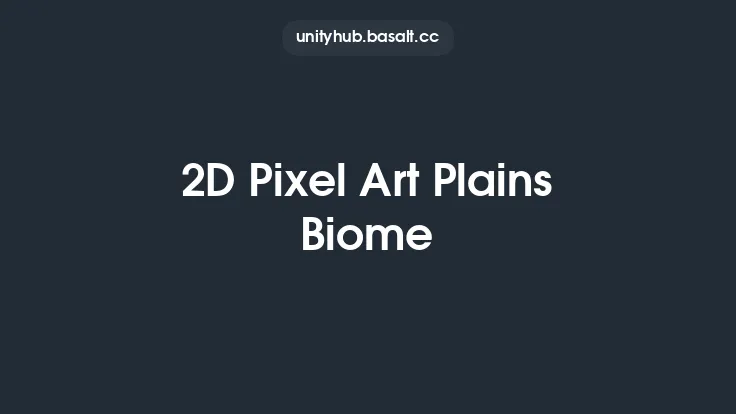 2D Pixel Art Plains Biome Thumbnail