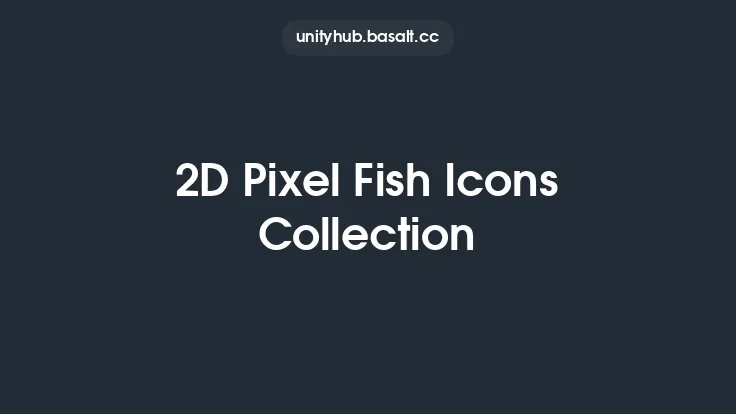 2D Pixel Fish Icons Collection Thumbnail