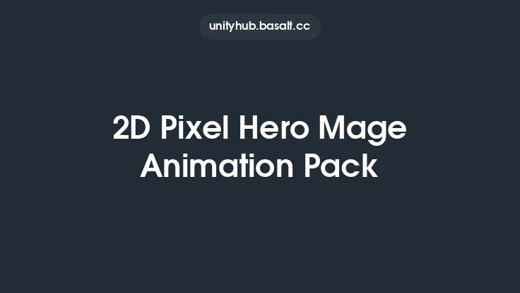 2D Pixel Hero Mage Animation Pack Thumbnail