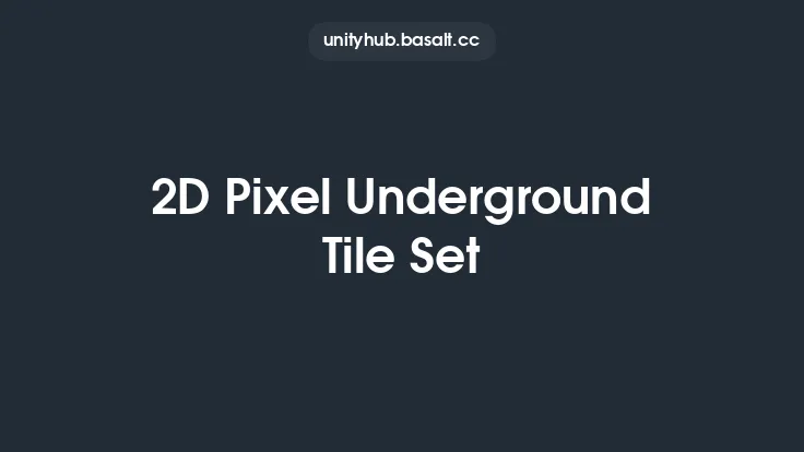 2D Pixel Underground Tile Set Thumbnail