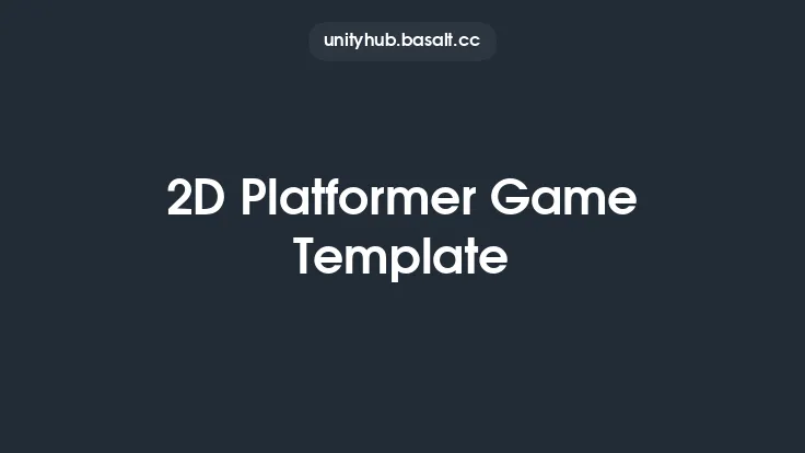 2D Platformer Game Template Thumbnail