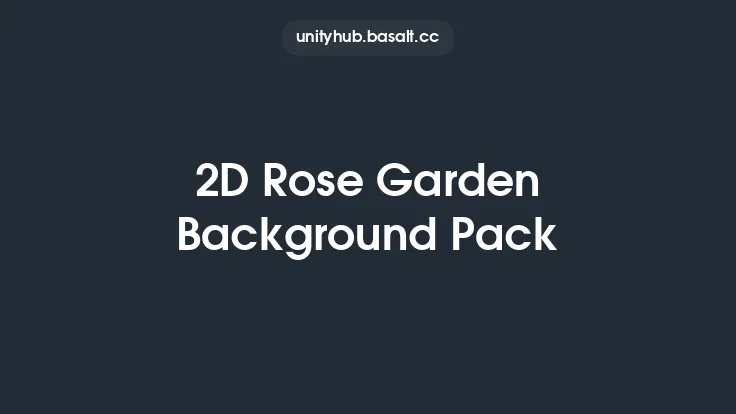 2D Rose Garden Background Pack Thumbnail