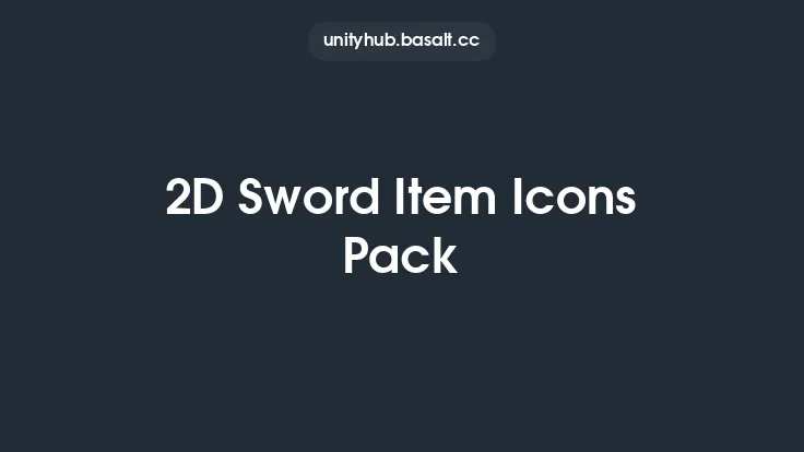 2D Sword Item Icons Pack Thumbnail