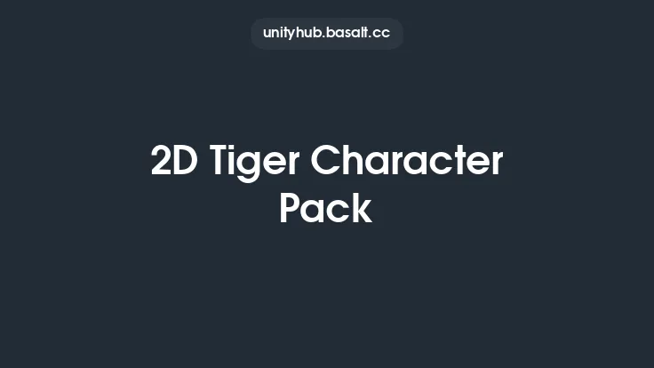 2D Tiger Character Pack Thumbnail