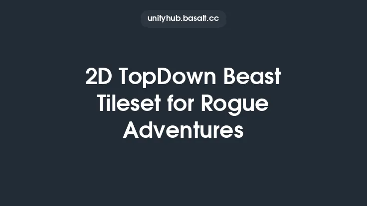 2D TopDown Beast Tileset for Rogue Adventures Thumbnail