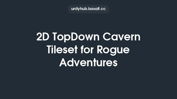 2D TopDown Cavern Tileset for Rogue Adventures Thumbnail