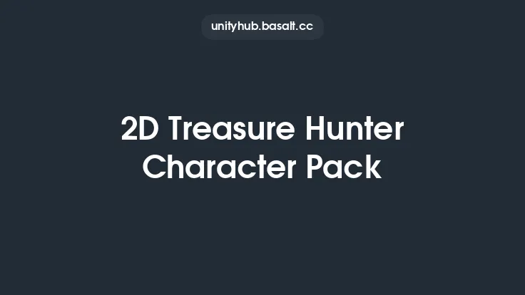 2D Treasure Hunter Character Pack Thumbnail