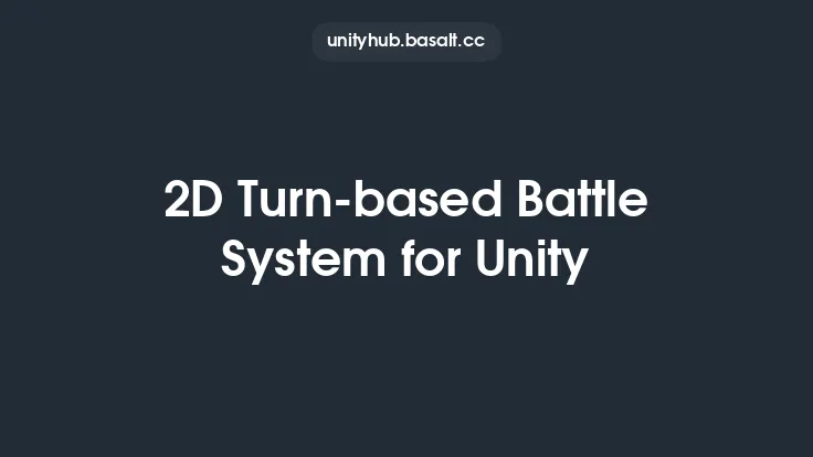 2D Turn-based Battle System for Unity Thumbnail